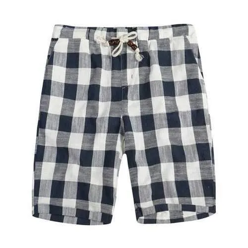 2018 Summer Men's Beach Shorts - Midnight Blue 5xl