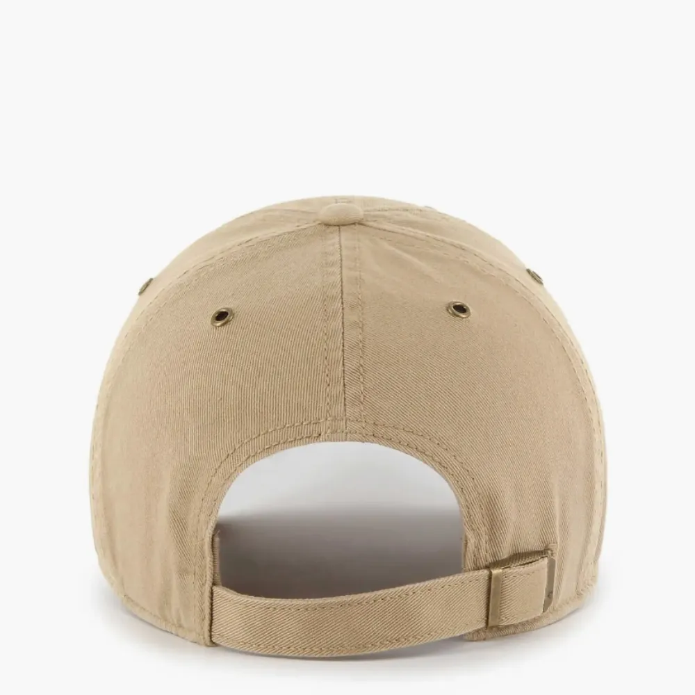 '47 Khaki New Orleans Saints Overton Clean Up Adjustable Hat