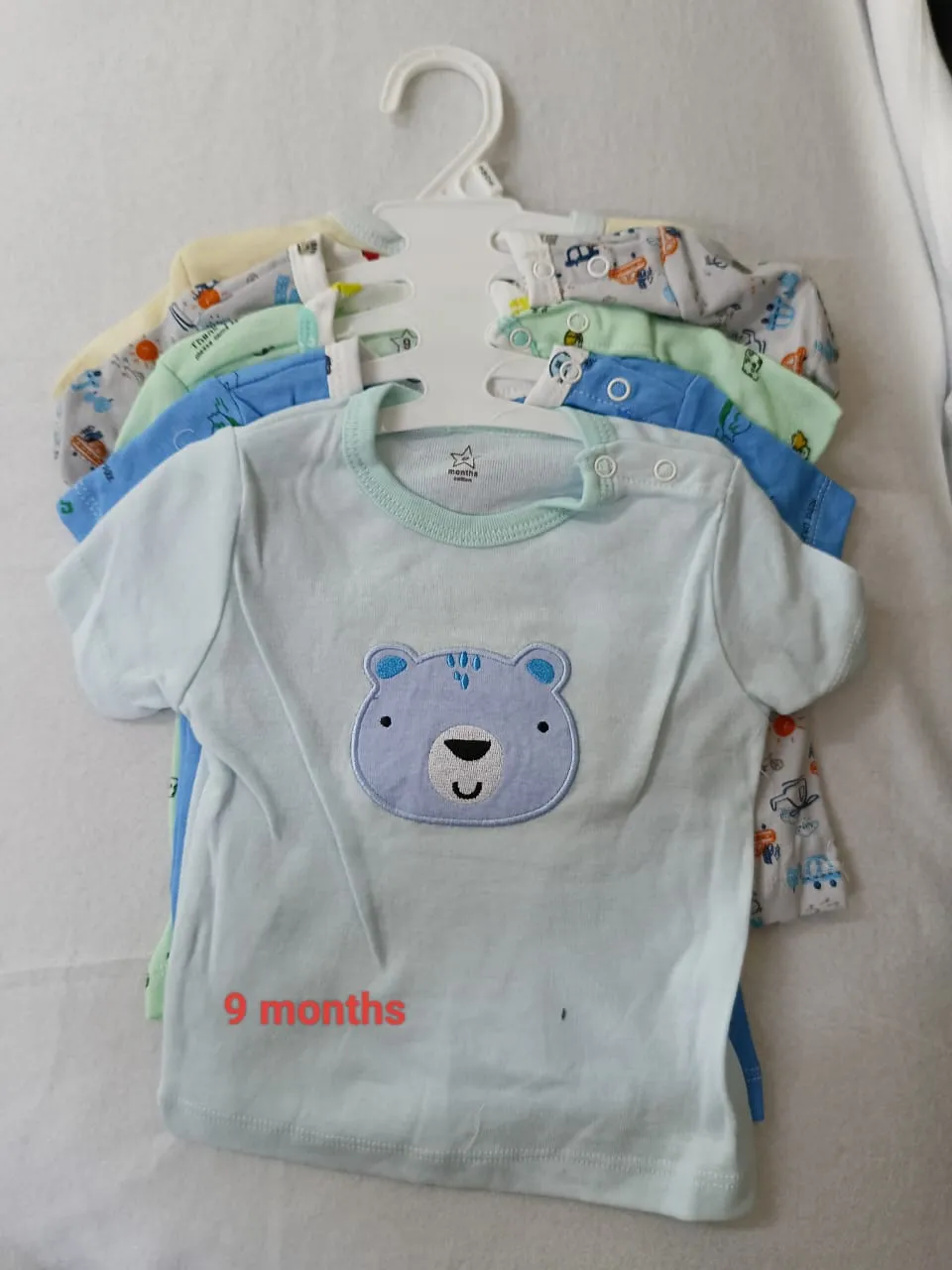 5 - Baby T-shirt Set : 9 Months