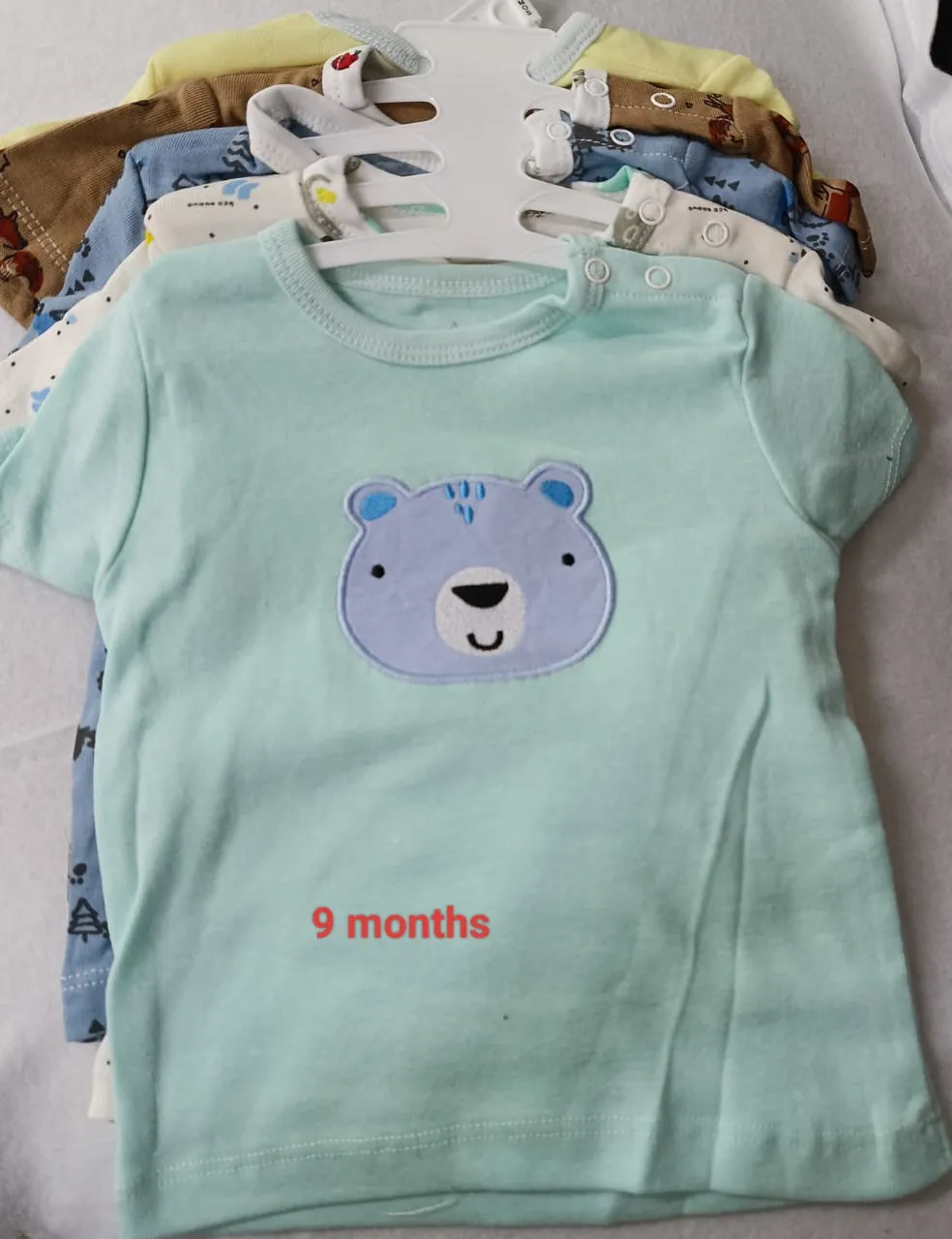 5 - Baby T-shirt Set : 9 Months