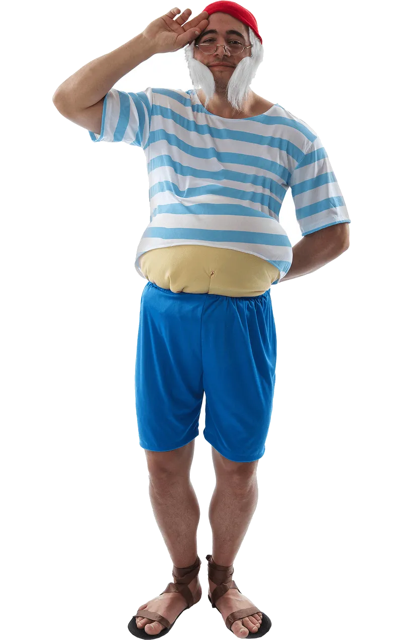 Adult Peter Pan Mr Smee Costume