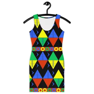 African Tribal Print Tank Dress - South Africa