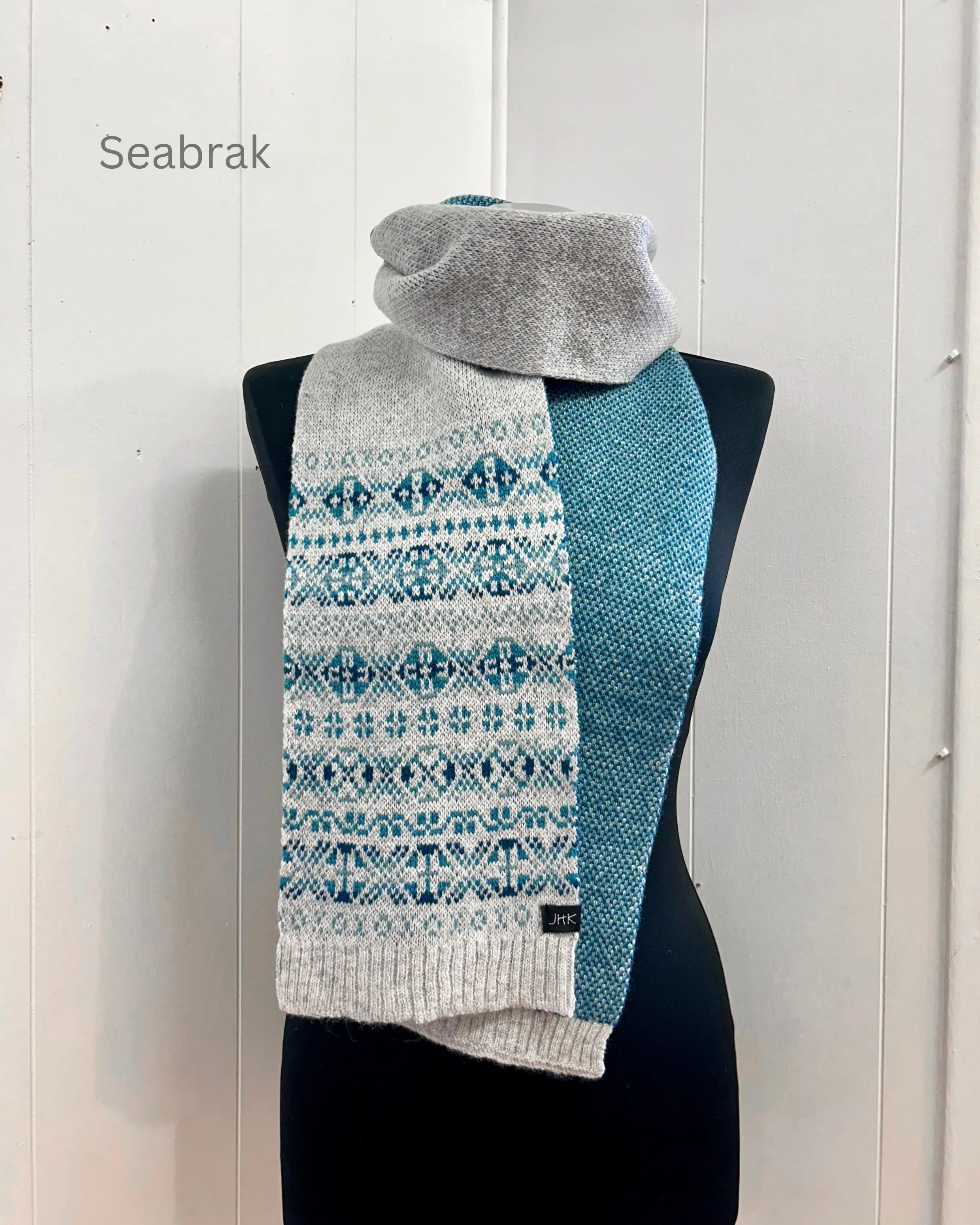 Aunty Mays Fair Isle Scarf