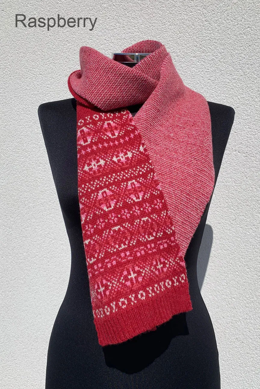 Aunty Mays Fair Isle Scarf