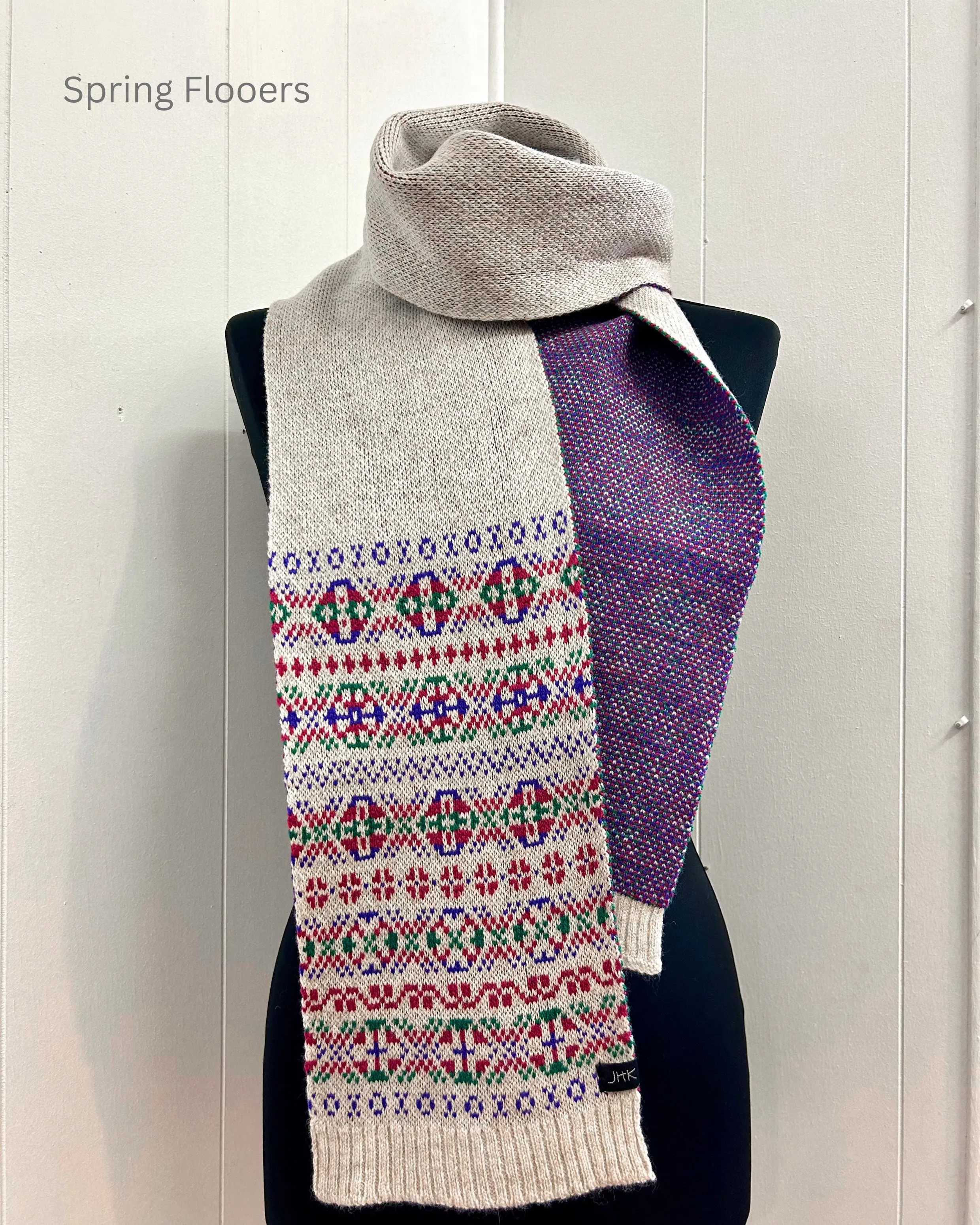 Aunty Mays Fair Isle Scarf