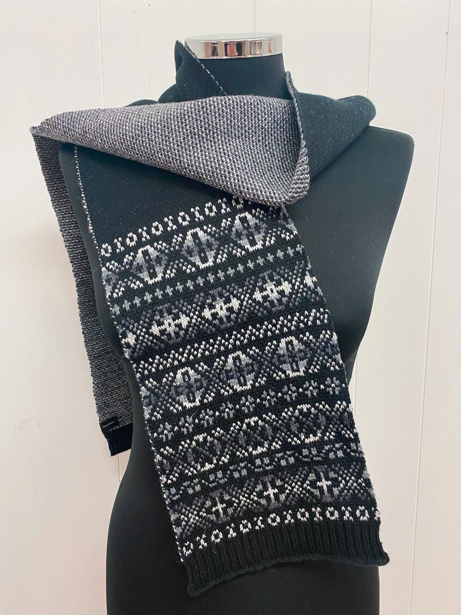 Aunty Mays Fair Isle Scarf
