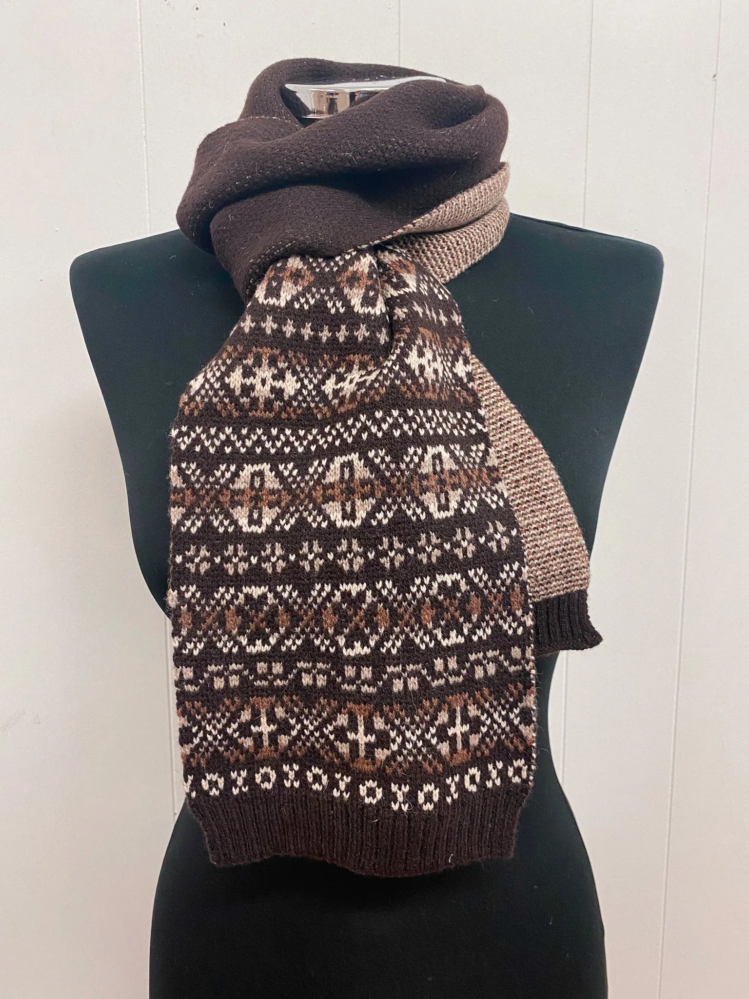 Aunty Mays Fair Isle Scarf