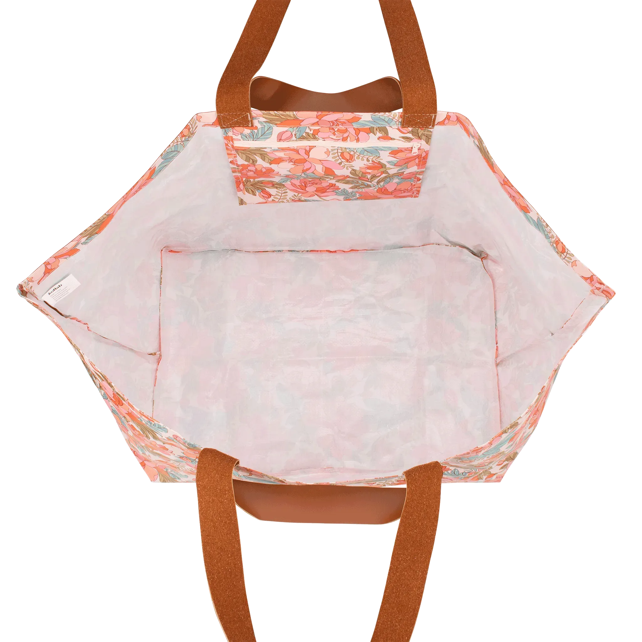 Beach Bag Whimsical Floral