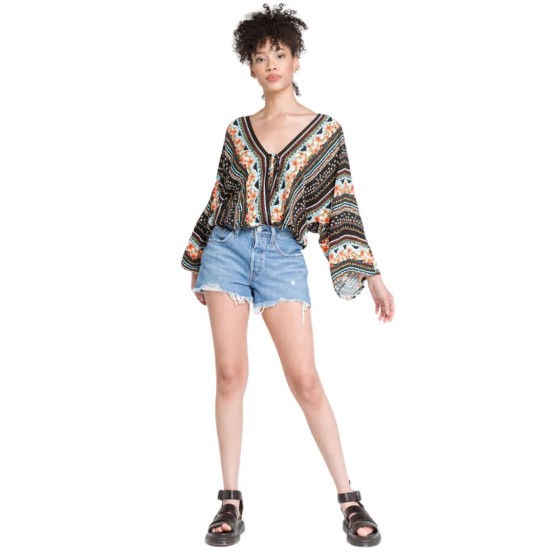 Bell Sleeve Bodysuit - For You