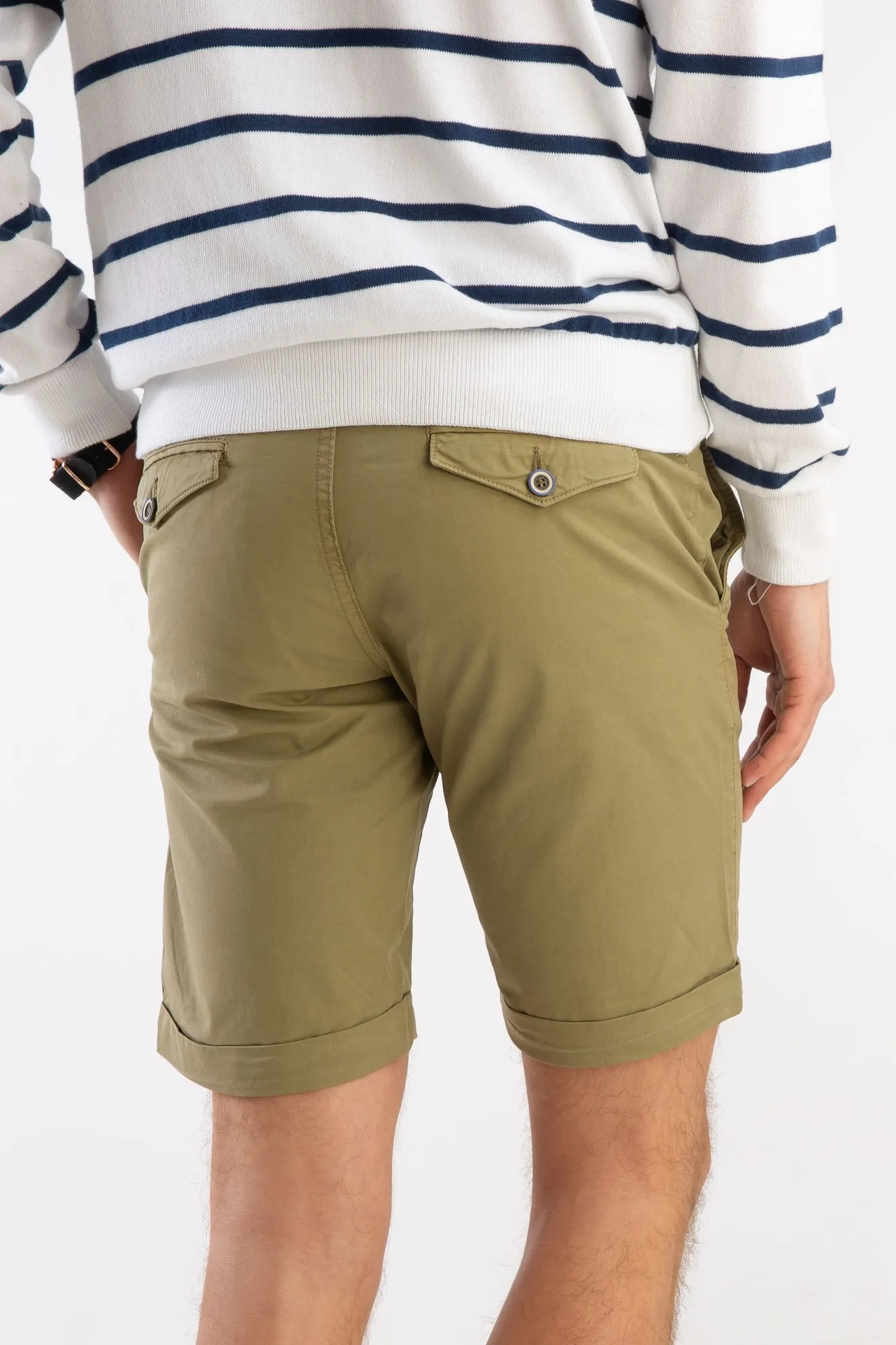Bermuda Chino Wt Vuelta Khaki