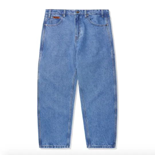 Butter Goods "Baggy Denim Jeans" pants (Washed Indigo)