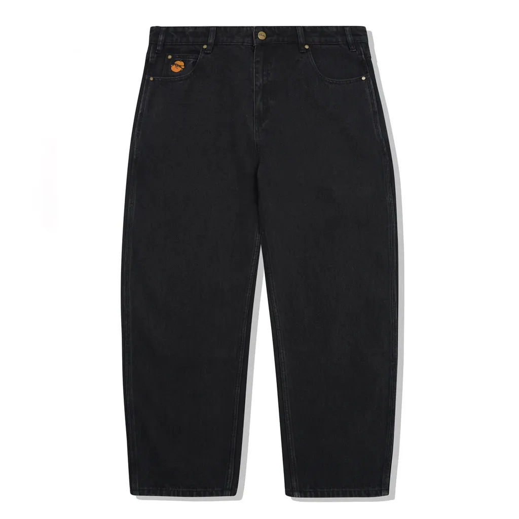 BUTTER GOODS SANTOSUOSSO DENIM JEANS - BLACKOUT