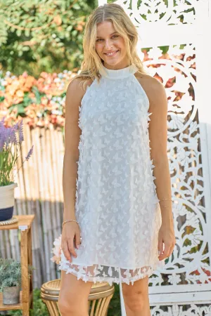 Butterfly Halter Dress