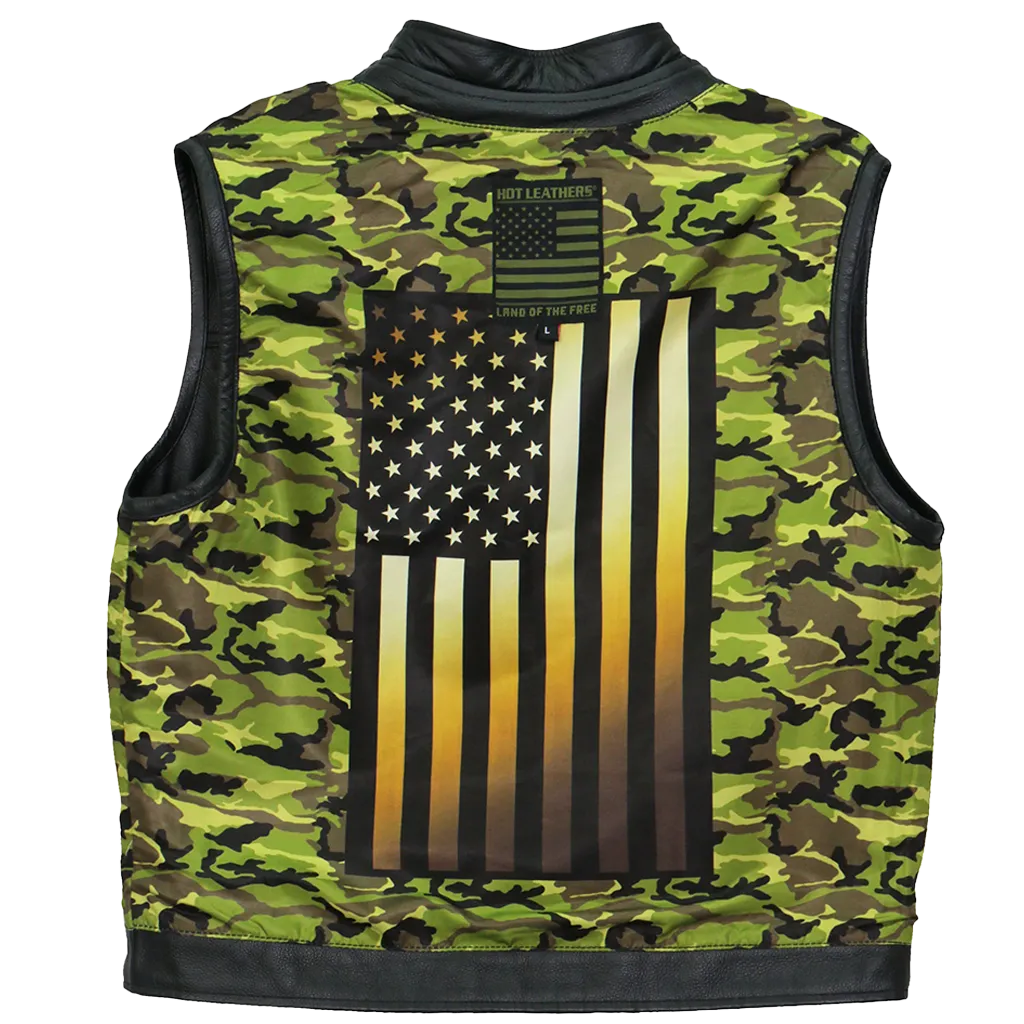 Camo Flag Club Vest