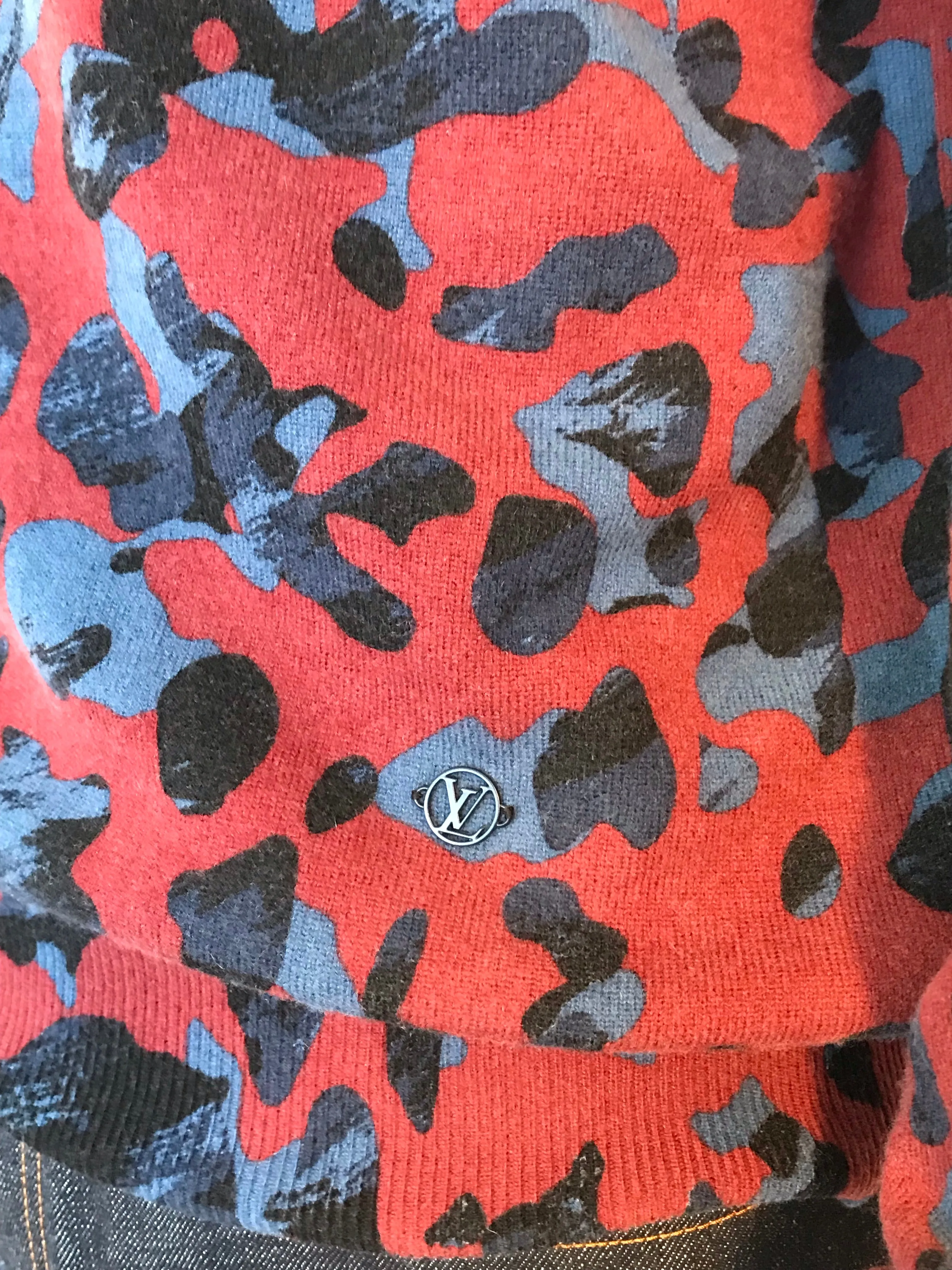 Camo Print Crewneck
