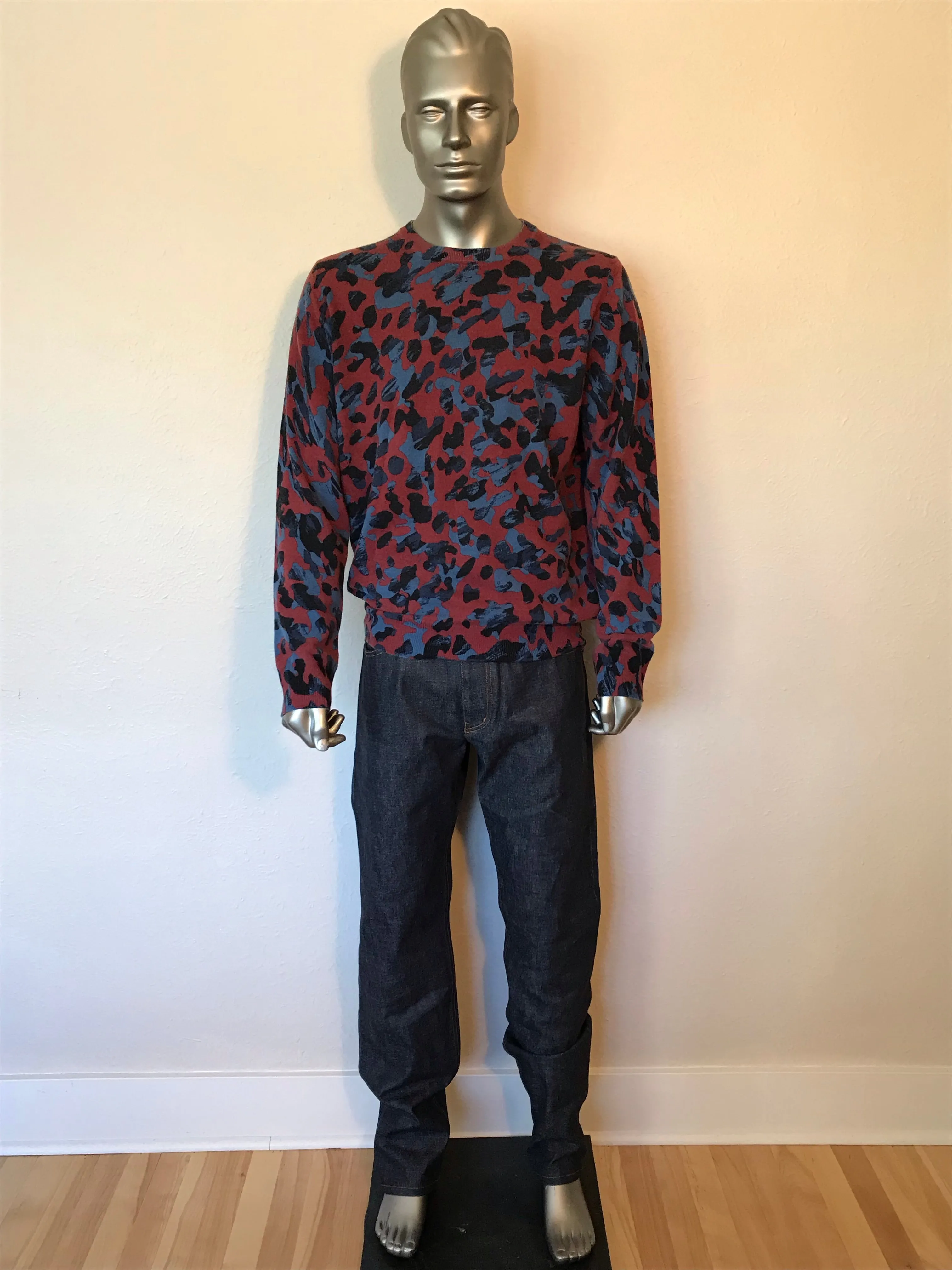 Camo Print Crewneck