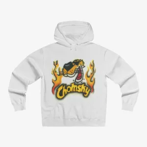 Chomsky Flame Hoodie (White)