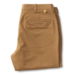 Classic Fit Gold School Chino - Teak
