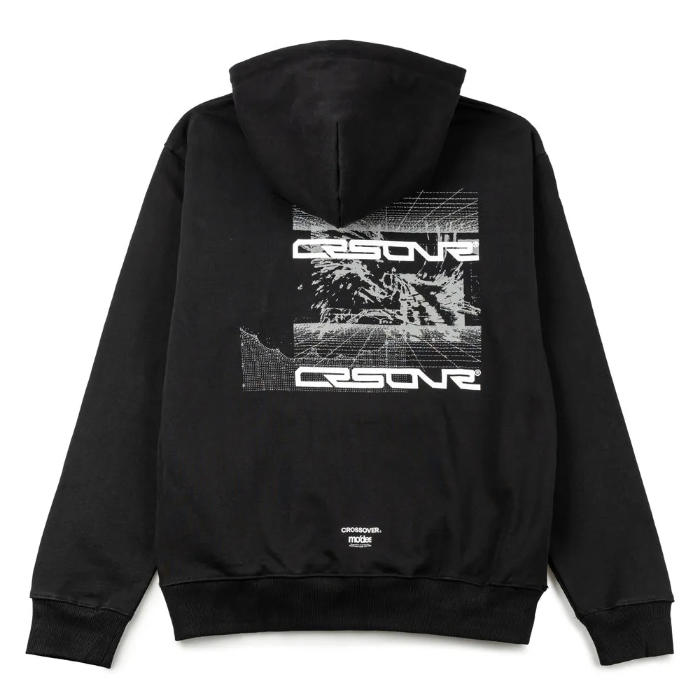CROSSOVER x mo'des "Studio 4" Pullover Hoodie | Black