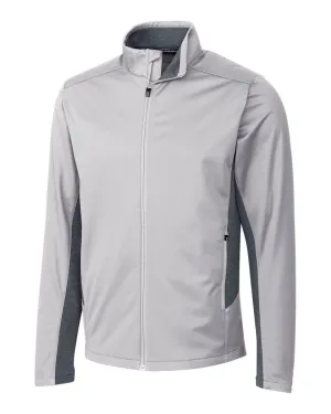 Cutter & Buck Men's Navigate Softshell  Full Zip Jacket
