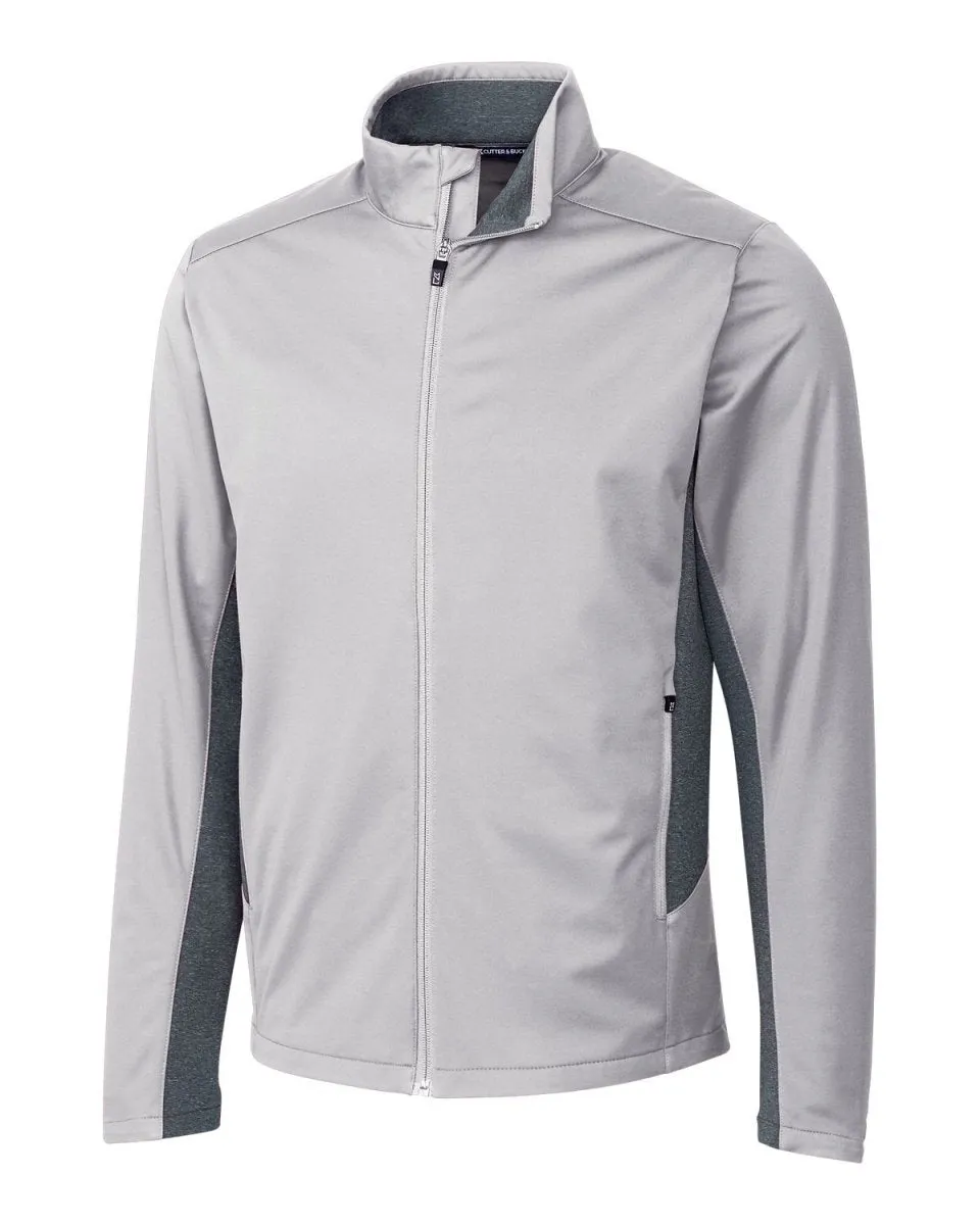 Cutter & Buck Men's Navigate Softshell  Full Zip Jacket
