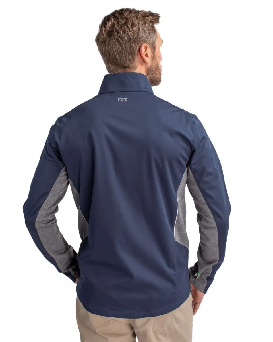 Cutter & Buck Men's Navigate Softshell  Full Zip Jacket