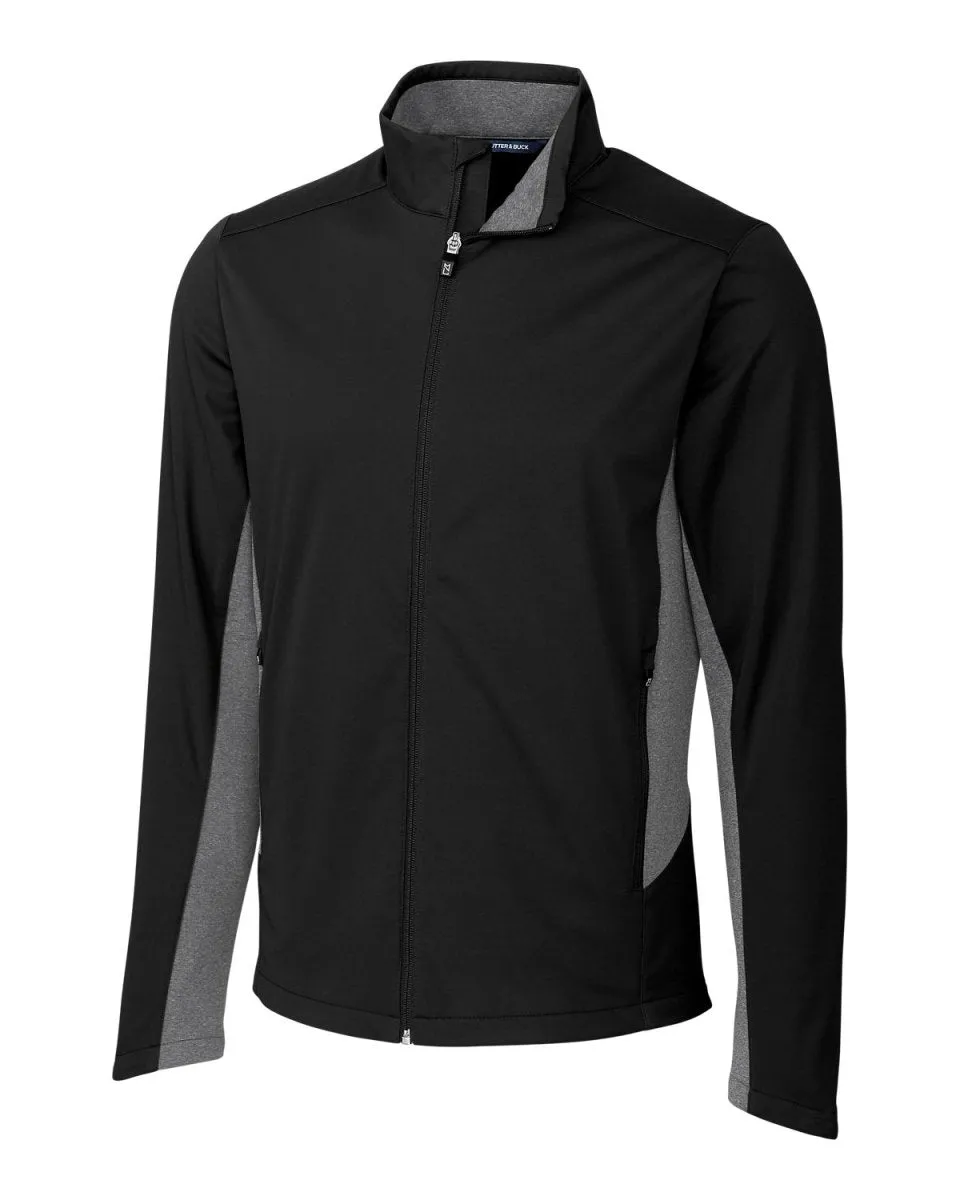 Cutter & Buck Men's Navigate Softshell  Full Zip Jacket