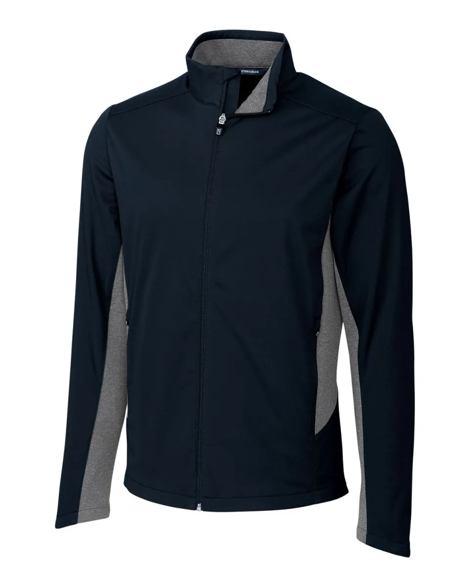 Cutter & Buck Men's Navigate Softshell  Full Zip Jacket
