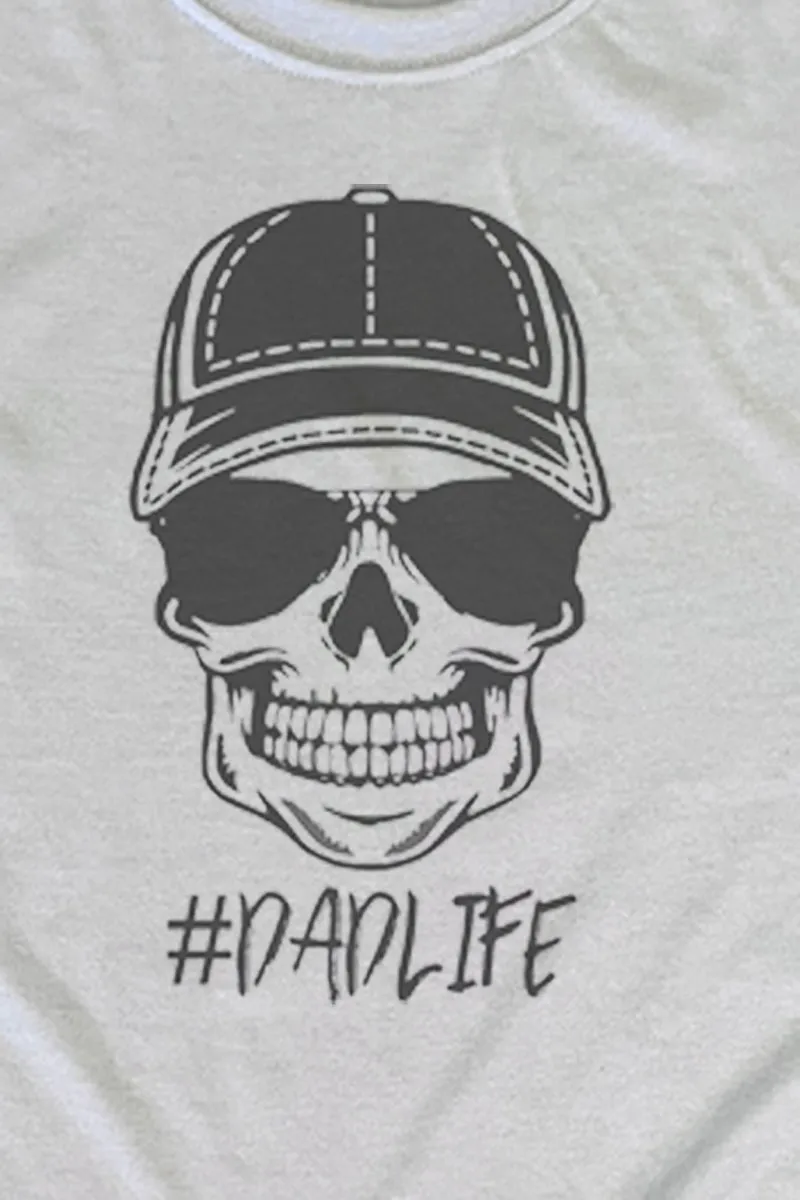 #DADLIFE Skull Unisex Dri-Power Poly Tee