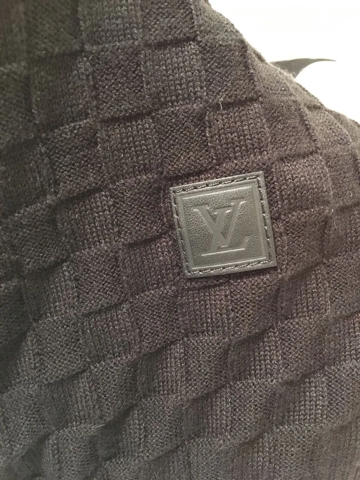 Damier Crewneck Sweater