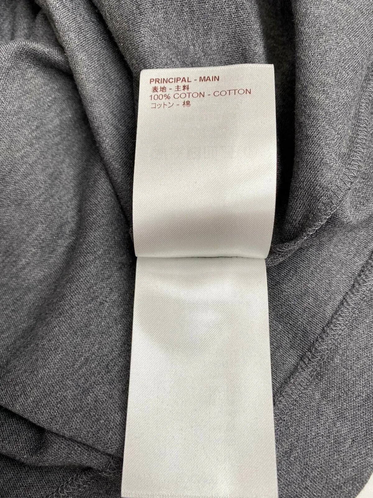 Damier Pocket Crewneck T-Shirt
