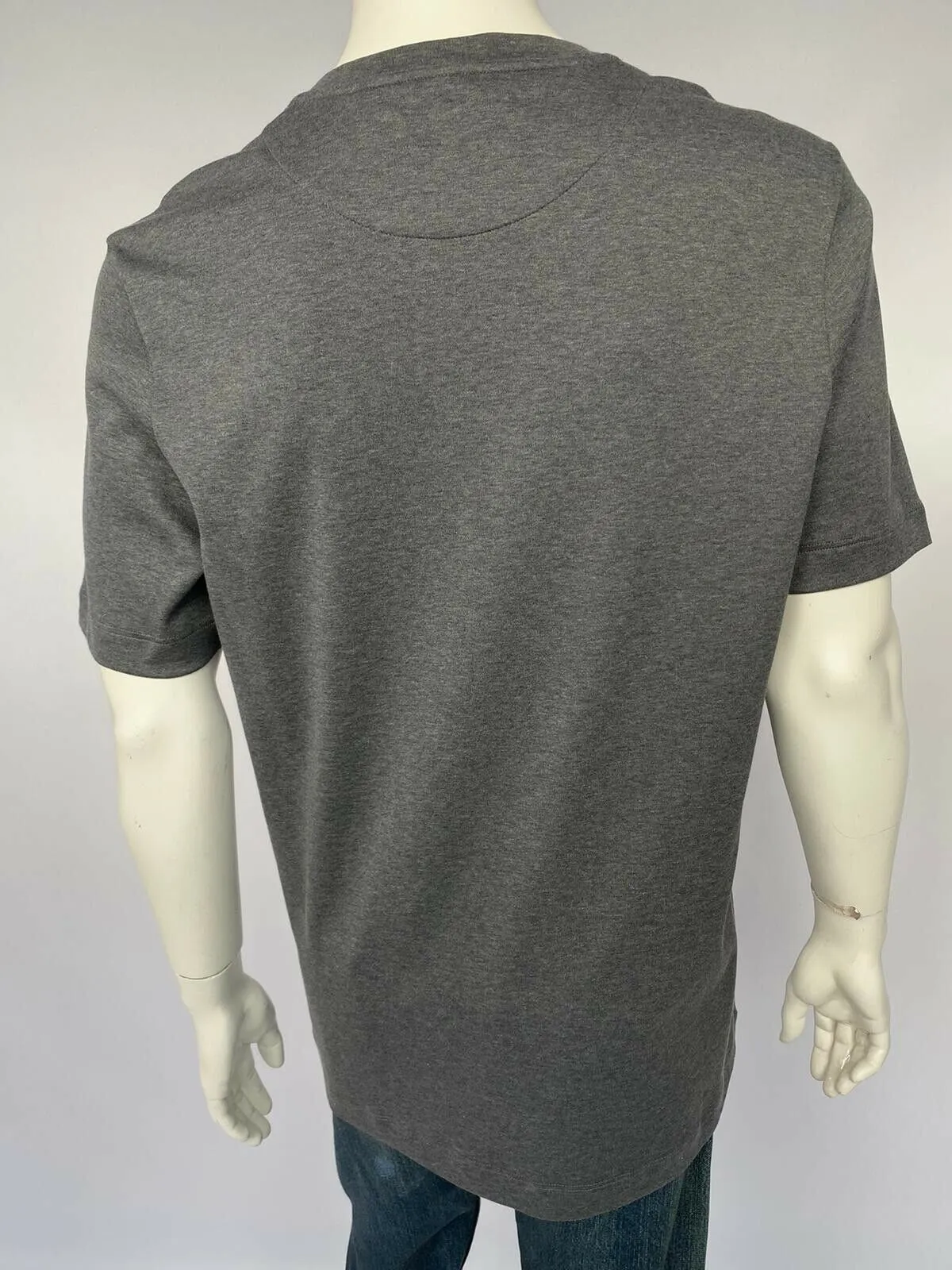 Damier Pocket Crewneck T-Shirt