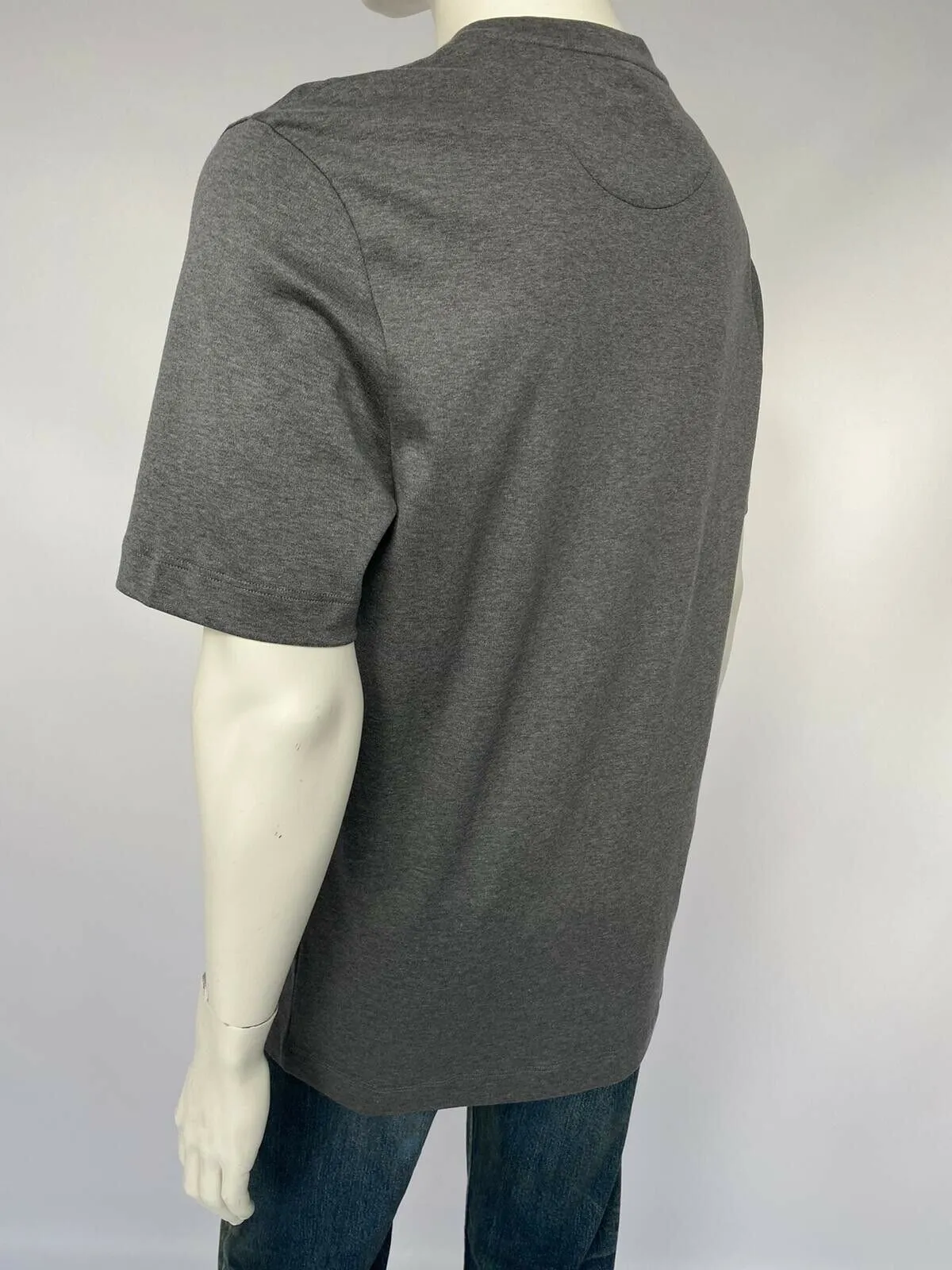Damier Pocket Crewneck T-Shirt