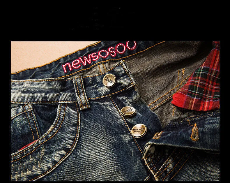 Designer Biker Jeans