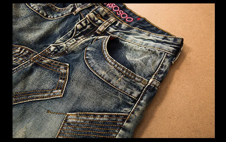 Designer Biker Jeans
