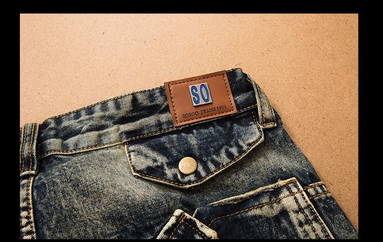Designer Biker Jeans
