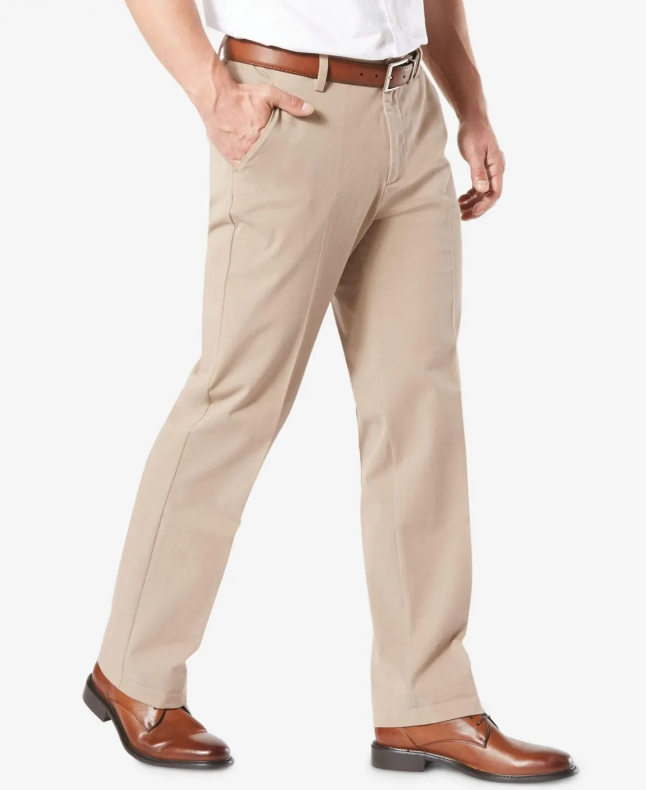 Dockers Men's Workday Smart 360 Flex Classic Fit Khaki Stretch Pants 399830001