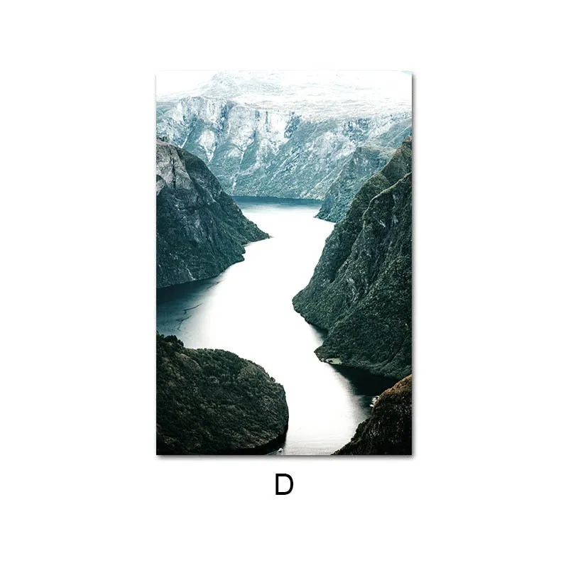 Dolomites Lake Nature Landscape Wall Art