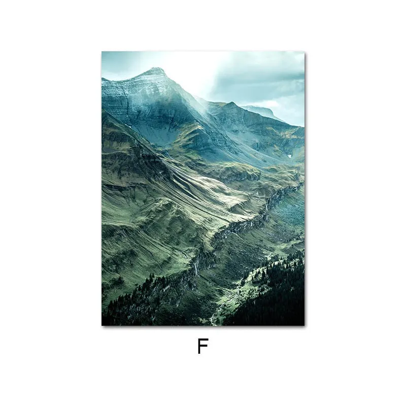 Dolomites Lake Nature Landscape Wall Art