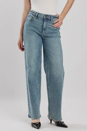 E0001799TD-INDIS SUPER HIGH RISE BAGGY JEANS