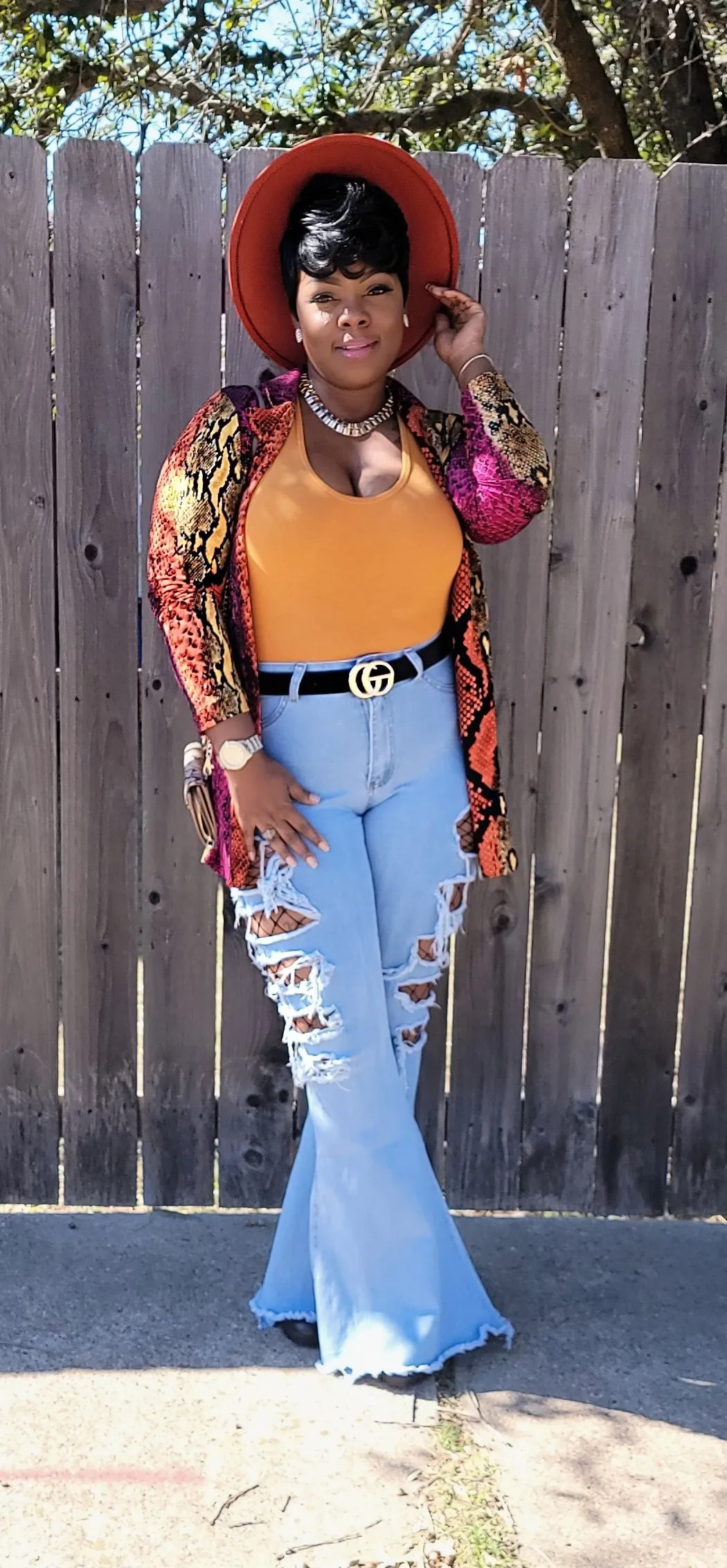Exotic Print Jacket