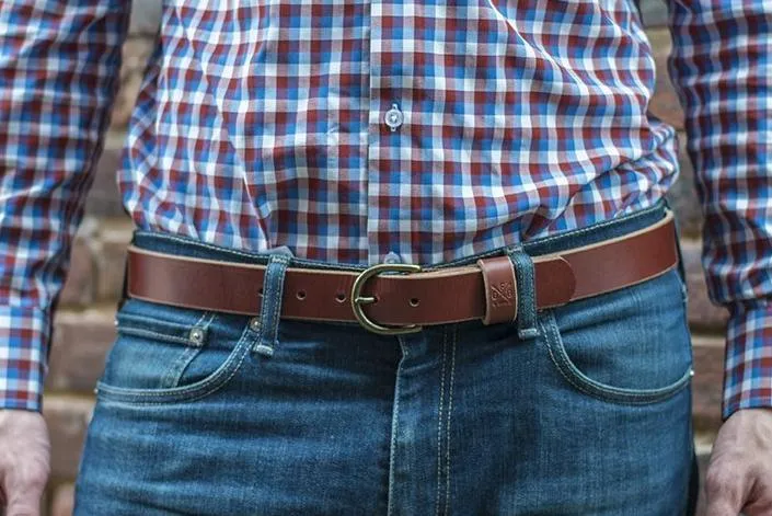 FLETCHER HANDMADE LEATHER BELT