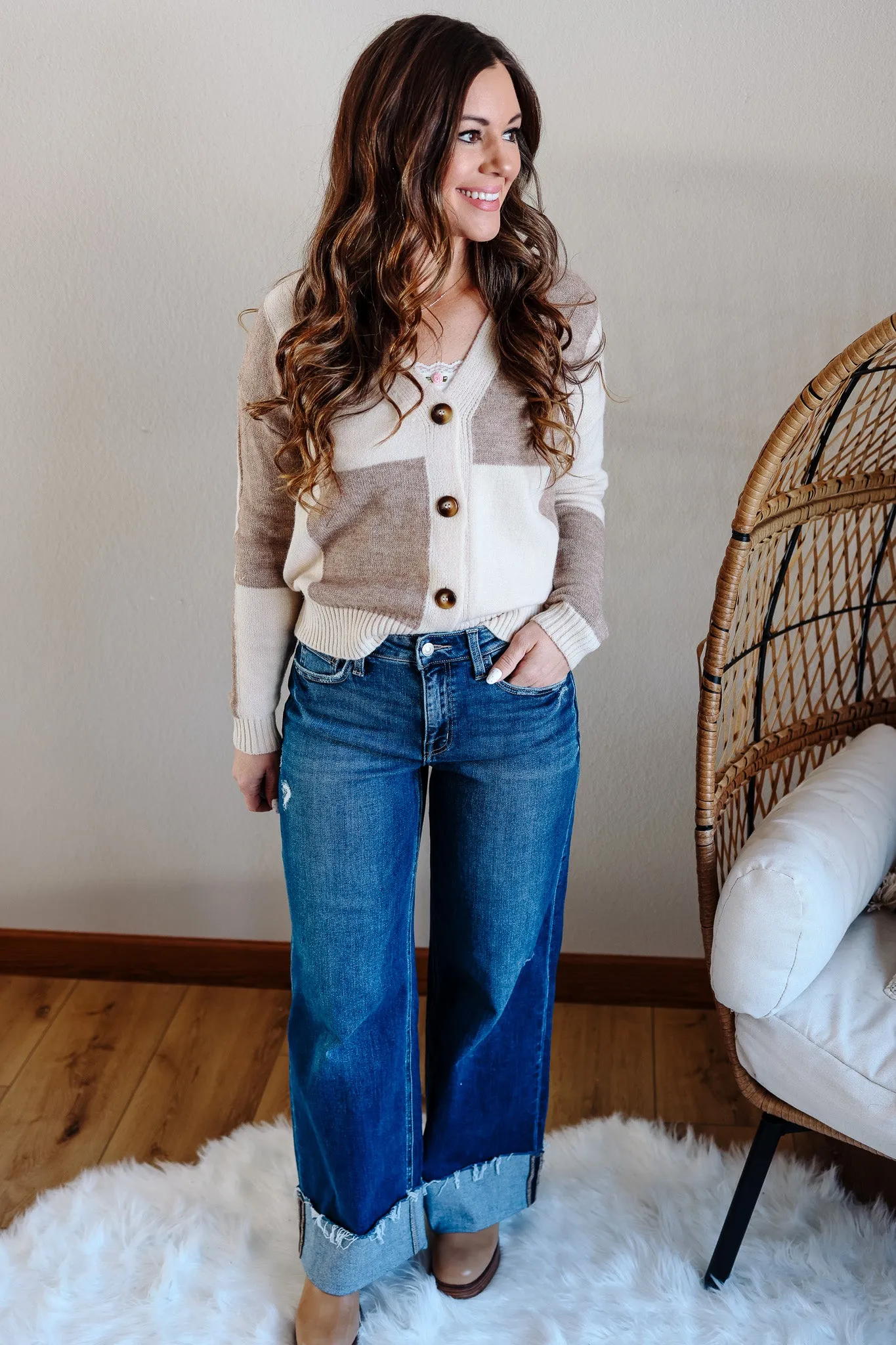 FLYING MONKEY: Morgan High Rise Baggy Wide Jeans
