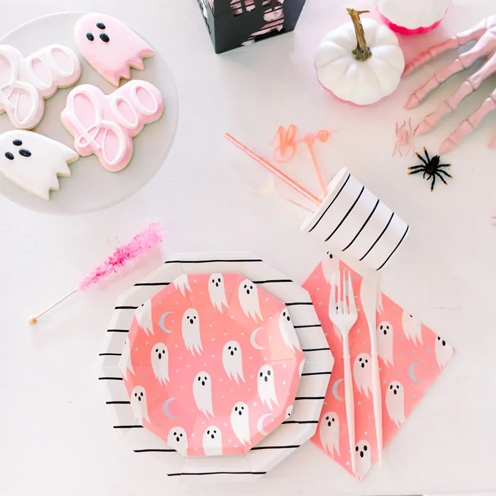 Frenchie Striped Small Plates : Ink