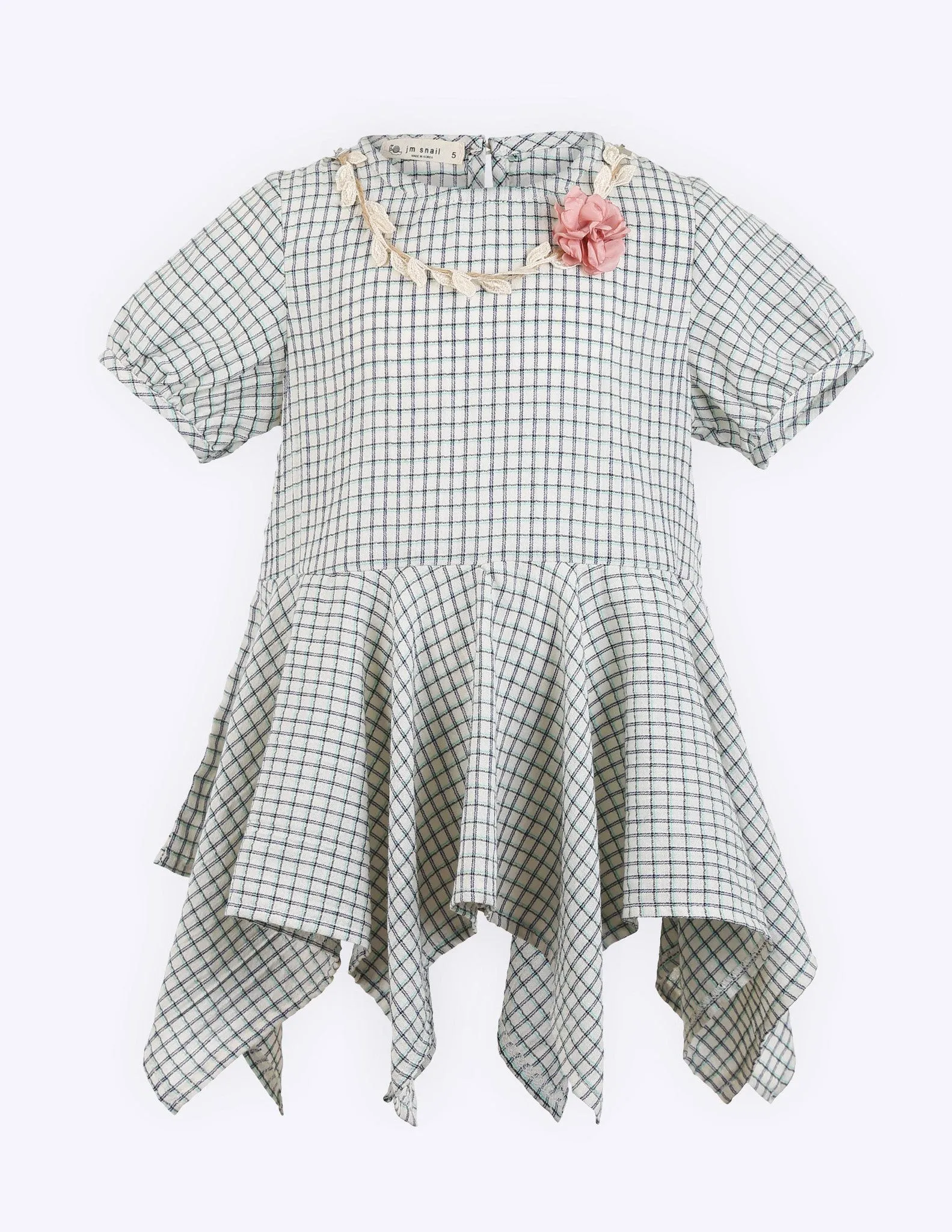 Frilled Flannel Dress