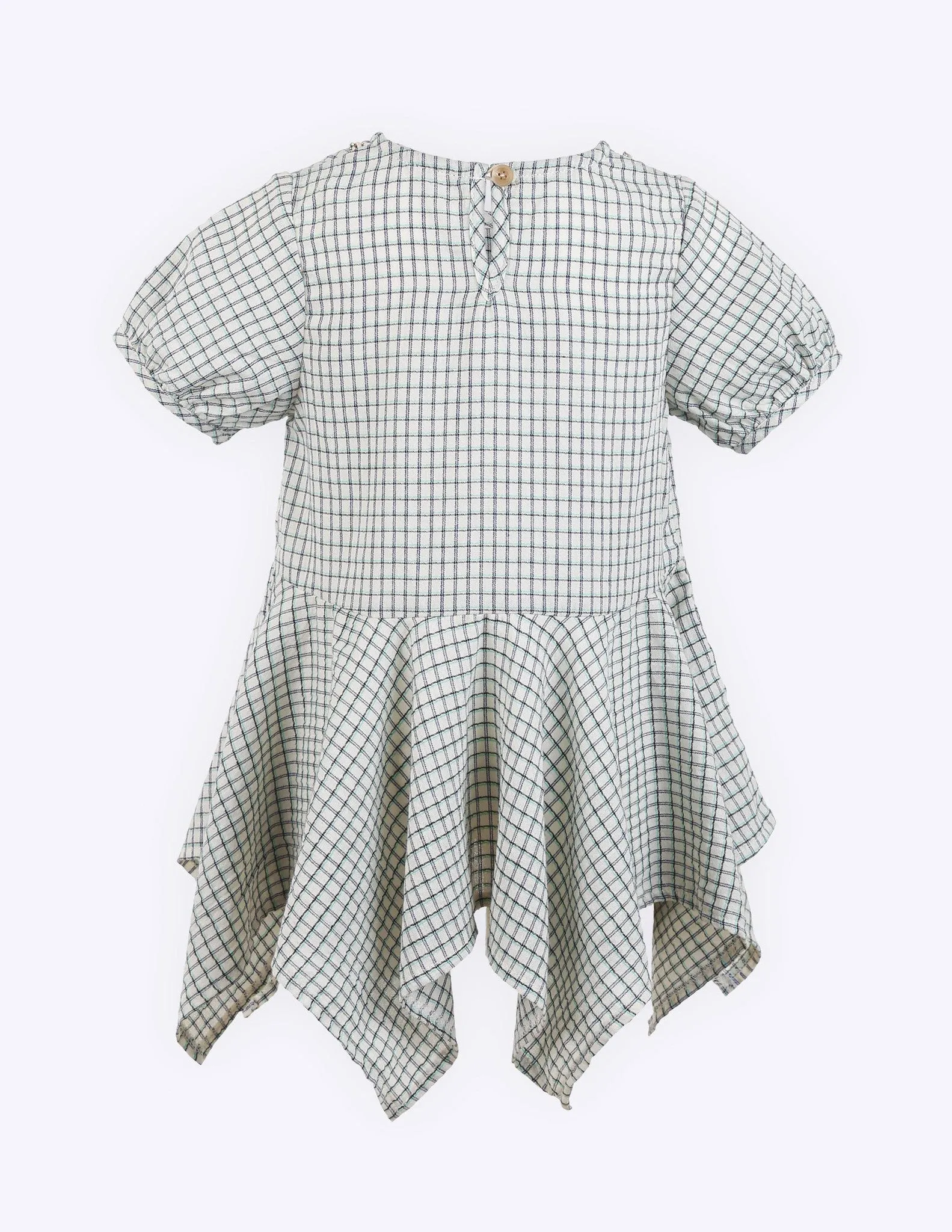 Frilled Flannel Dress