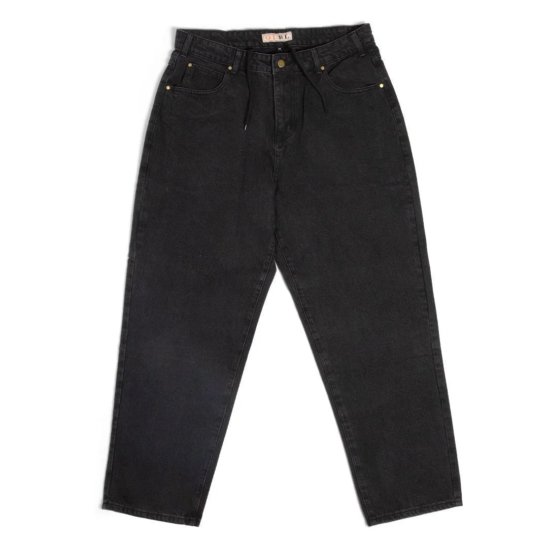 Girl Jeans Washed Black
