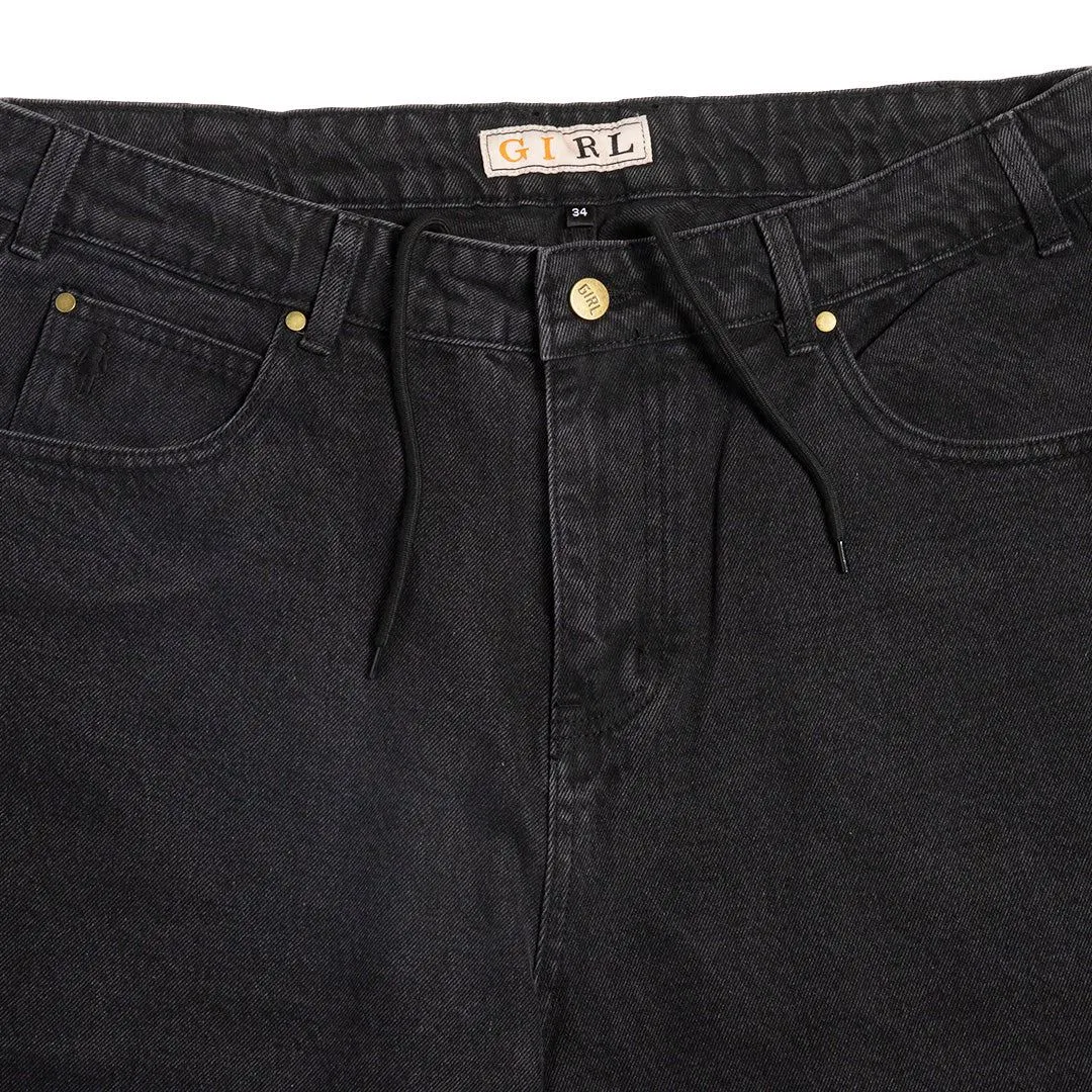 Girl Jeans Washed Black