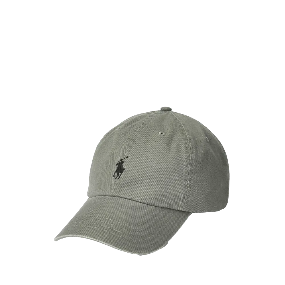 Gorra con visera de tela de chino de algodón