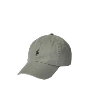 Gorra con visera de tela de chino de algodón